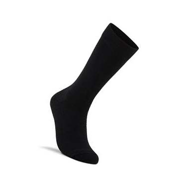 Men's Ecco Dress Crew Socks Black | SG 829HAP